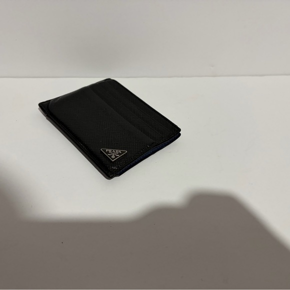 Prada Black Leather Card Holder wallet - Picture 7 of 7